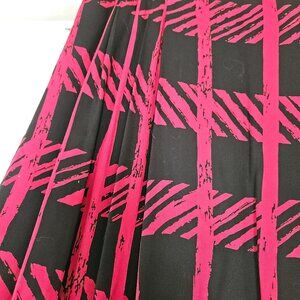 Vintage 90's Jones NY Abstract Plaid Skirt S-6